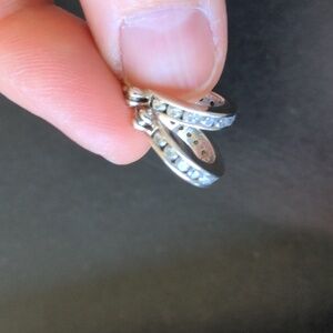 Elegant Silver Hoop Earrings